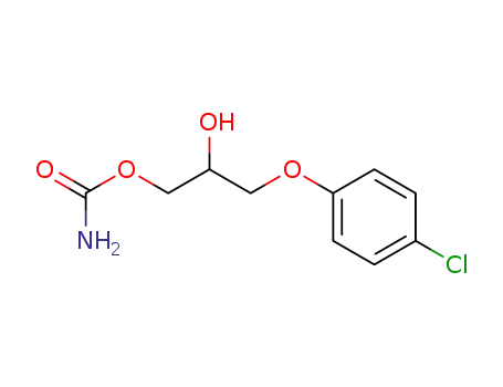 1,2-Propanediol,3-(4-chlorophenoxy)-, 1-carbamate