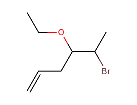 Molecular Structure of 859776-99-1 (5-bromo-4-ethoxy-1-hexene)