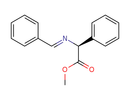 methyl (E)-2-(benzylideneamino)-2-phenylacetate