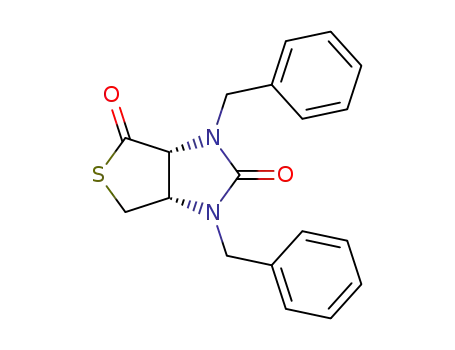 (+)-cis-1,3-dibenzylhexahydro-1H-thieno-[3,4-d]imidazole-2,4-dione