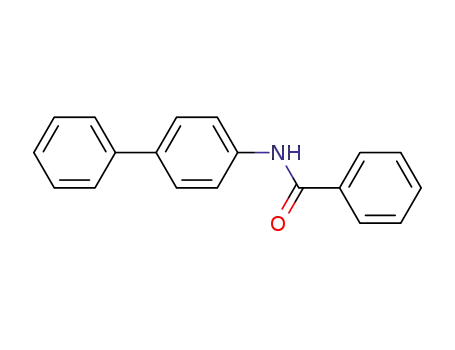 Molecular Structure of 20743-57-1 (N-4-Biphenylbenzamide)