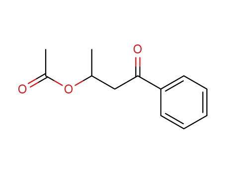 Molecular Structure of 76926-84-6 (1-Butanone, 3-(acetyloxy)-1-phenyl-)