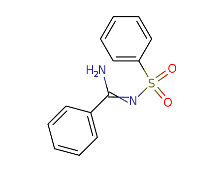 Benzenecarboximidamide, N-(phenylsulfonyl)-