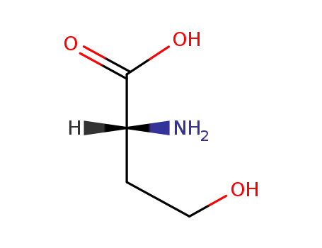 Molecular Structure of 6027-21-0 (D-Homoserine)