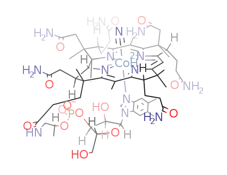 Molecular Structure of 14463-33-3 (Cob(II)alamin)