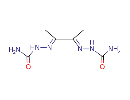 Molecular Structure of 55664-98-7 (Hydrazinecarboxamide, 2,2'-(1,2-dimethyl-1,2-ethanediylidene)bis-)