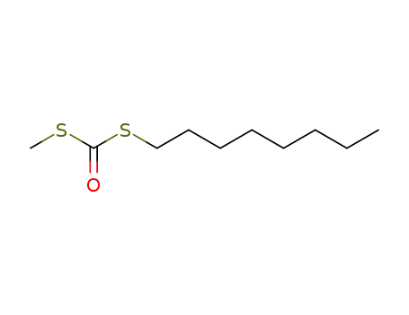 Molecular Structure of 74728-37-3 (S-Methyl S-octyl dithiocarbonate)