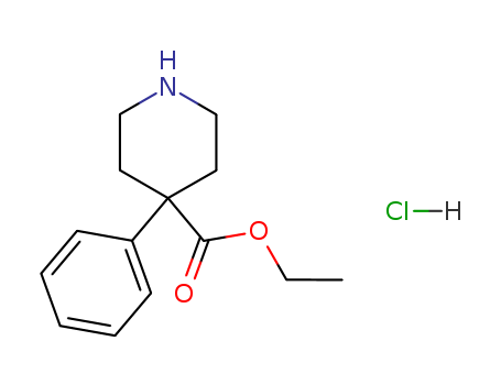 4-Carboethoxy-4-phenylpiperidine hydrochloride