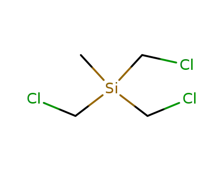 Molecular Structure of 18171-72-7 (tris(chloromethyl)methylsilane)