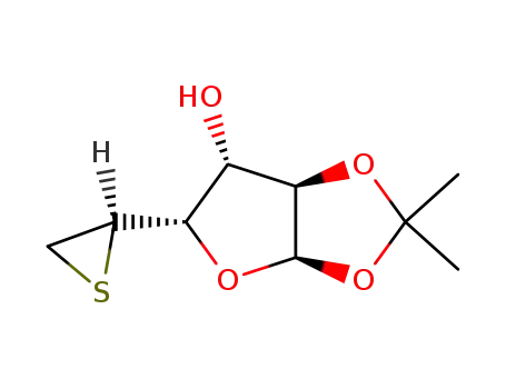 Molecular Structure of 16749-41-0 (5,6-anhydro-1,2-O-(1-methylethylidene)-5-thiohexofuranose)