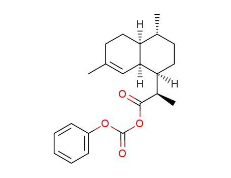 Molecular Structure of 1267472-37-6 ((3R)-dihydroarteannuin B acid phenyl carbonate)