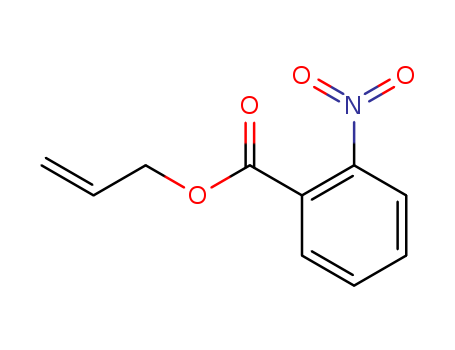Molecular Structure of 107616-19-3 (Benzoic acid, 2-nitro-, 2-propenyl ester)