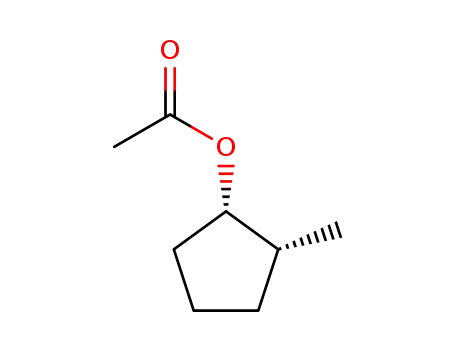 Molecular Structure of 24070-76-6 (Cyclopentanol, 2-methyl-, acetate)