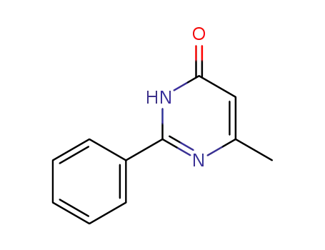 Molecular Structure of 13514-79-9 (6-METHYL-2-PHENYL-4(1H)PYRIMIDINONE)