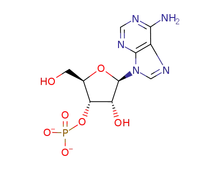 Molecular Structure of 135245-29-3 (3'-monophosphate of adenosine)