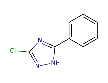 Molecular Structure of 31803-05-1 (1H-1,2,4-Triazole, 3-chloro-5-phenyl-)