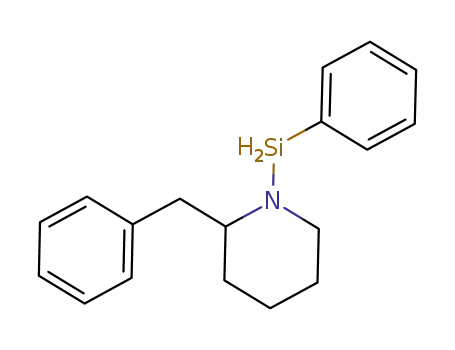 Molecular Structure of 882696-36-8 (2-benzyl-1-(phenylsilyl)piperidine)