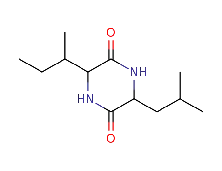 Molecular Structure of 91741-17-2 (Cyclo(Ile-Leu))