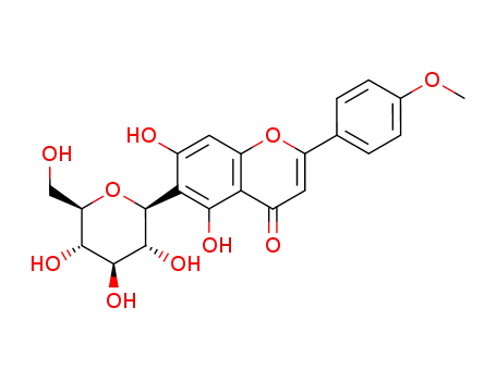 Molecular Structure of 4328-19-2 (isocytisoside)