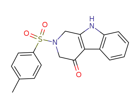 2-(toluene-4-sulfonyl)-1,2,3,9-tetrahydro-β-carbolin-4-one