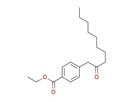ethyl 4-(2-oxodecyl)benzoate