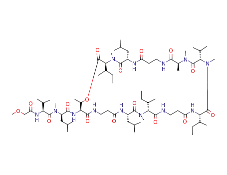 Molecular Structure of 105091-14-3 (Theonellapeptolide Id(9CI))