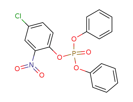 Phosphoric acid, 4-chloro-2-nitrophenyl diphenyl ester