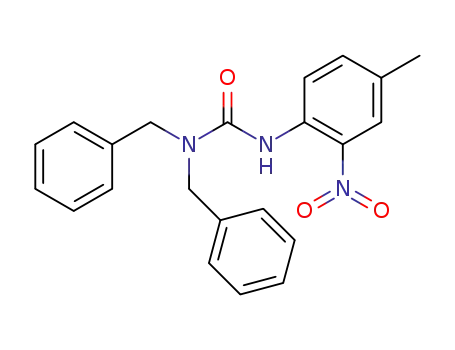 3,3-Dibenzyl-1-(2-nitro-4-tolyl)urea