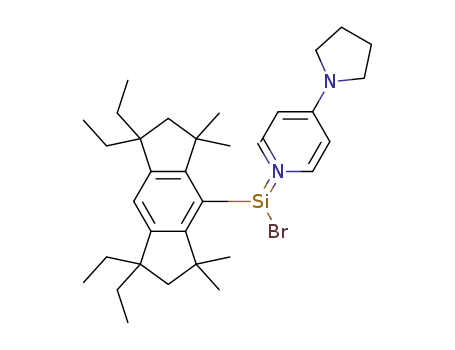 Molecular Structure of 1349883-23-3 (C<sub>33</sub>H<sub>49</sub>BrN<sub>2</sub>Si)