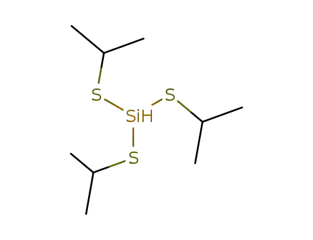 Molecular Structure of 17891-55-3 (TRIS(ISOPROPYLTHIO)SILANE)