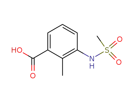 3-N-(Methylsulfonyl)amino-2-methyl benzoic acid