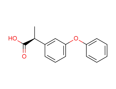 Molecular Structure of 33028-97-6 (S-(+)-Fenoprofen)
