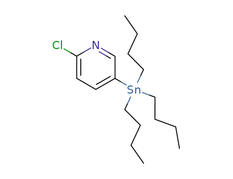 6- 클로로 -3- (트리 부틸 스타 닐) 피리딘