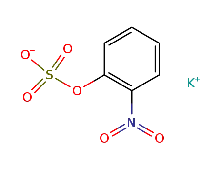 Molecular Structure of 28074-17-1 (Sulfuric acid, mono(2-nitrophenyl) ester, potassium salt)