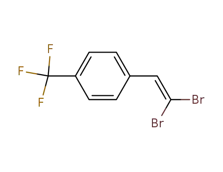 1-(2,2-Dibromoethenyl)-4-(trifluoromethyl)benzene