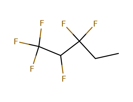 Molecular Structure of 57915-69-2 (Pentane, 1,1,1,2,3,3-hexafluoro-)