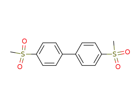 Molecular Structure of 134368-62-0 (4,4'-bis-methanesulfonyl-biphenyl)