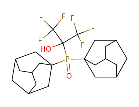 2-(Di-adamantan-1-yl-phosphinoyl)-1,1,1,3,3,3-hexafluoro-propan-2-ol