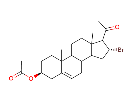 (17-acetyl-16-bromo-10,13-dimethyl-2,3,4,7,8,9,11,12,14,15,16,17-dodecahydro-1H-cyclopenta[a]phenanthren-3-yl) acetate
