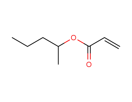 Molecular Structure of 51575-80-5 (1-methylbutyl acrylate)