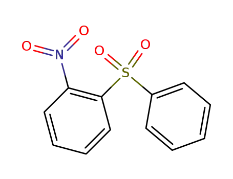 Molecular Structure of 144113-81-5 (2'-nitrophenylphenylsulfone)