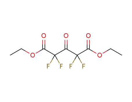 Molecular Structure of 1001383-52-3 (diethyl 2,2,4,4,-tetrafluoro-3-oxopentanedioate)