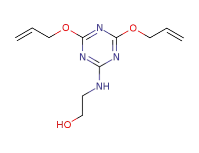 2-[[4,6-ビス(2-プロペニルオキシ)-1,3,5-トリアジン-2-イル]アミノ]エタノール