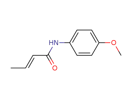 N-(4-methoxyphenyl)-2-butenamide