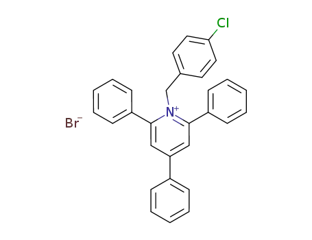 1-(4-Chloro-benzyl)-2,4,6-triphenyl-pyridinium; bromide
