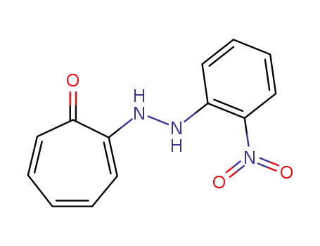 Molecular Structure of 107752-49-8 (2-<2-(2-nitrophenyl)hydrazino>tropone)