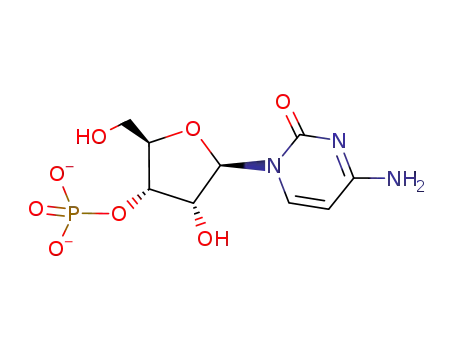 Molecular Structure of 47136-83-4 (3'-monophosphate of cytidine)