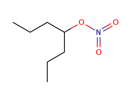 Molecular Structure of 99420-88-9 (4-Heptanol, nitrate)