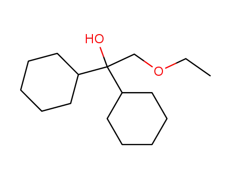 2-ethoxy-1,1-dicyclohexyl-ethanol