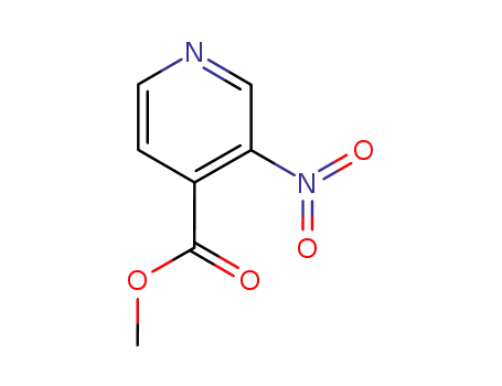 Molecular Structure of 103698-10-8 (Methyl 3-nitroisonicotinate)